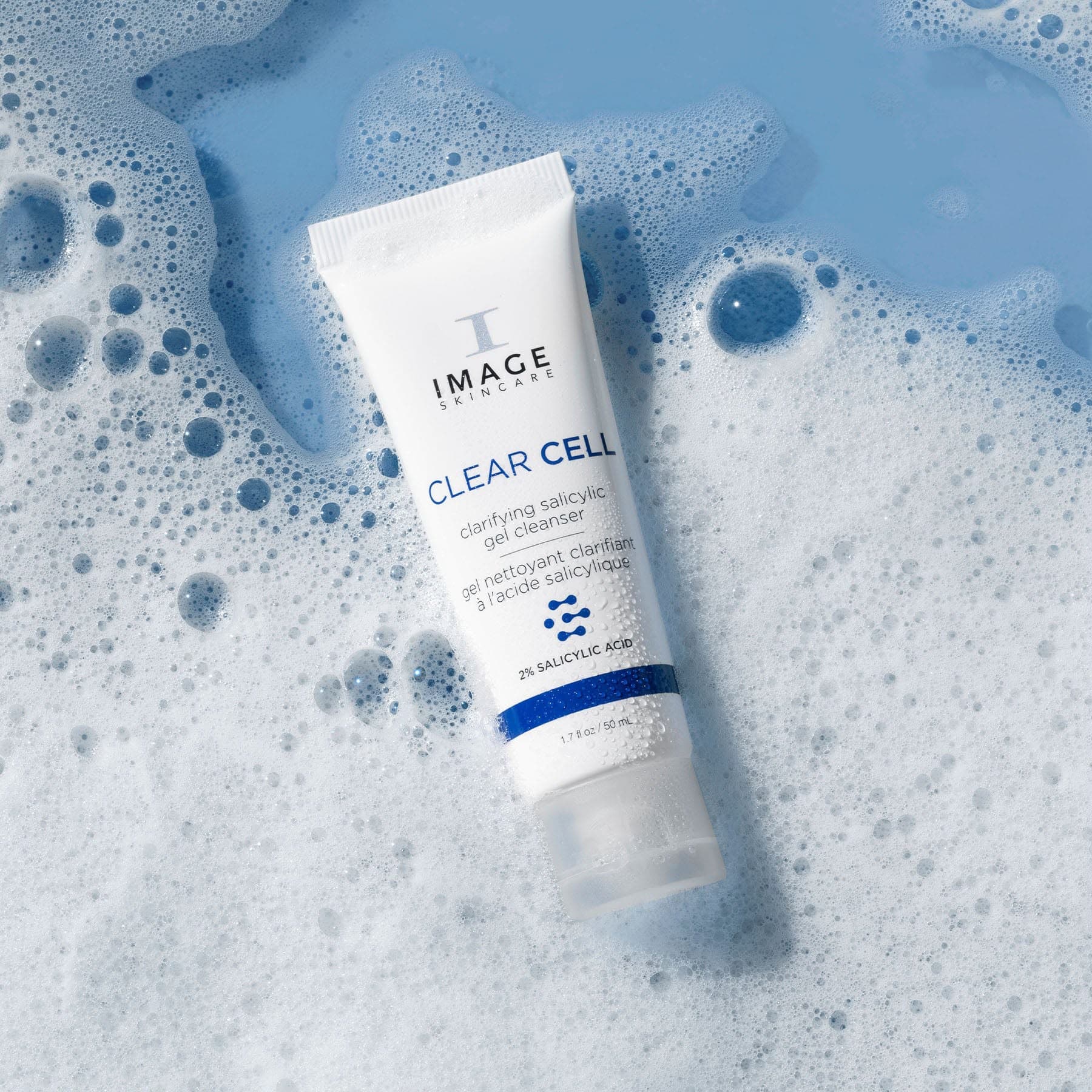 IMAGE Skincare Clear Cell Clarifying Salicylic Gel Cleanser 50 ml — reiniger voor onzuivere huid bij Beautybyyassz Den Haag